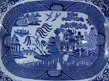 Blue Willow Platter 